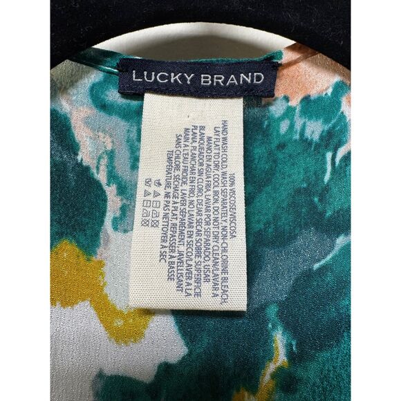 LUCKY BRAND Botanical Duster Kimono Open Front, One Size - Picture 10 of 10